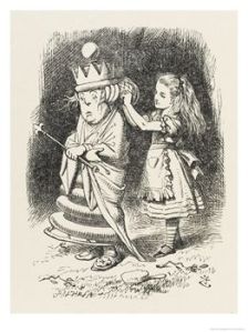 10023097white-queen-alice-adjusts-the-white-queen-s-shawl-posters