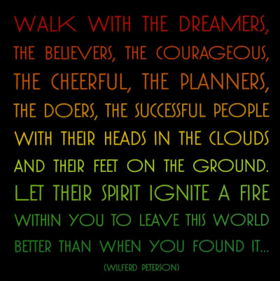 walk with the dreamers