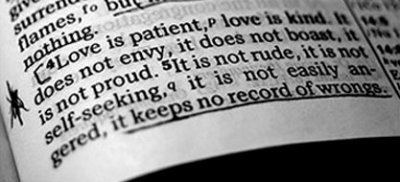 love is patient in bible