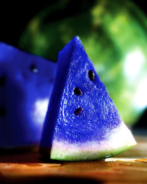 blue watermelon