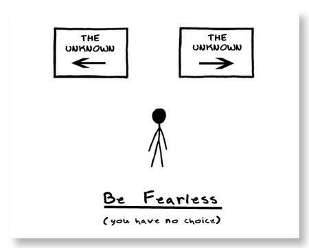 be fearless you have no choice