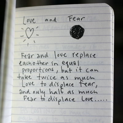 love and fear