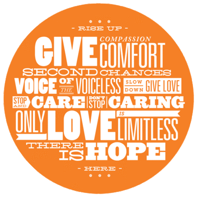 rise up give compassion comfort...