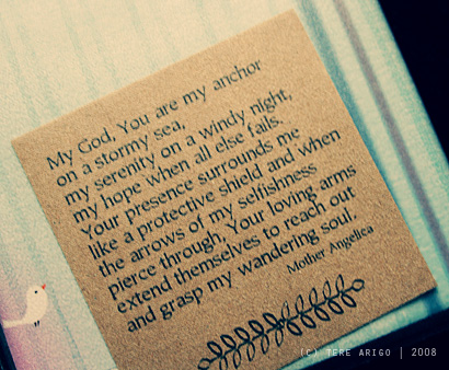 my God you are my anchor