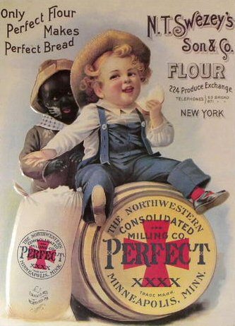 racist ad perfect flour