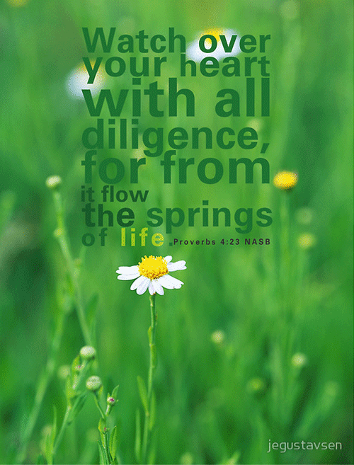 watch over your heart with all diligence