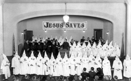 kkk jesus saves